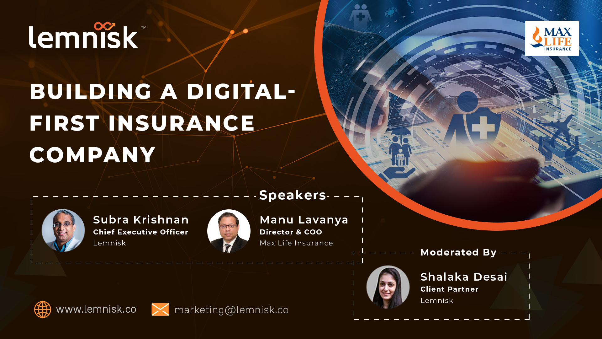 Building a Digital-First Insurance Company, Manu Lavanya