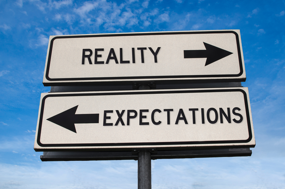 expectations vs reality
