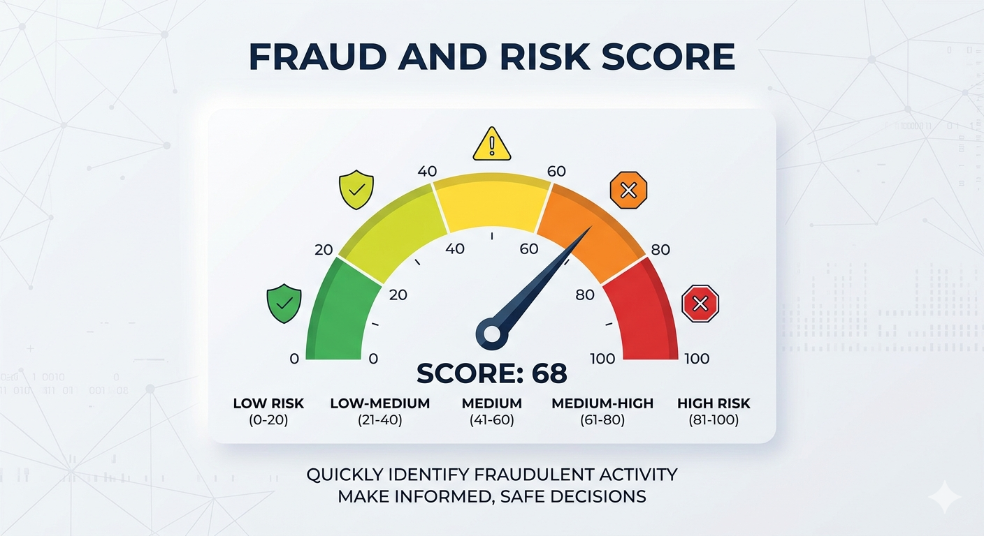 Fraud and Risk Score