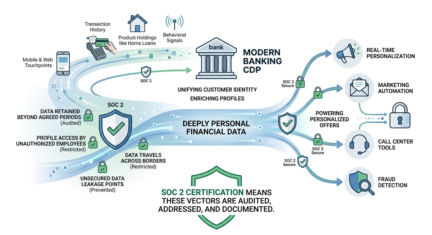 SOC 2 in the Context of Modern Banking CDP Use Cases