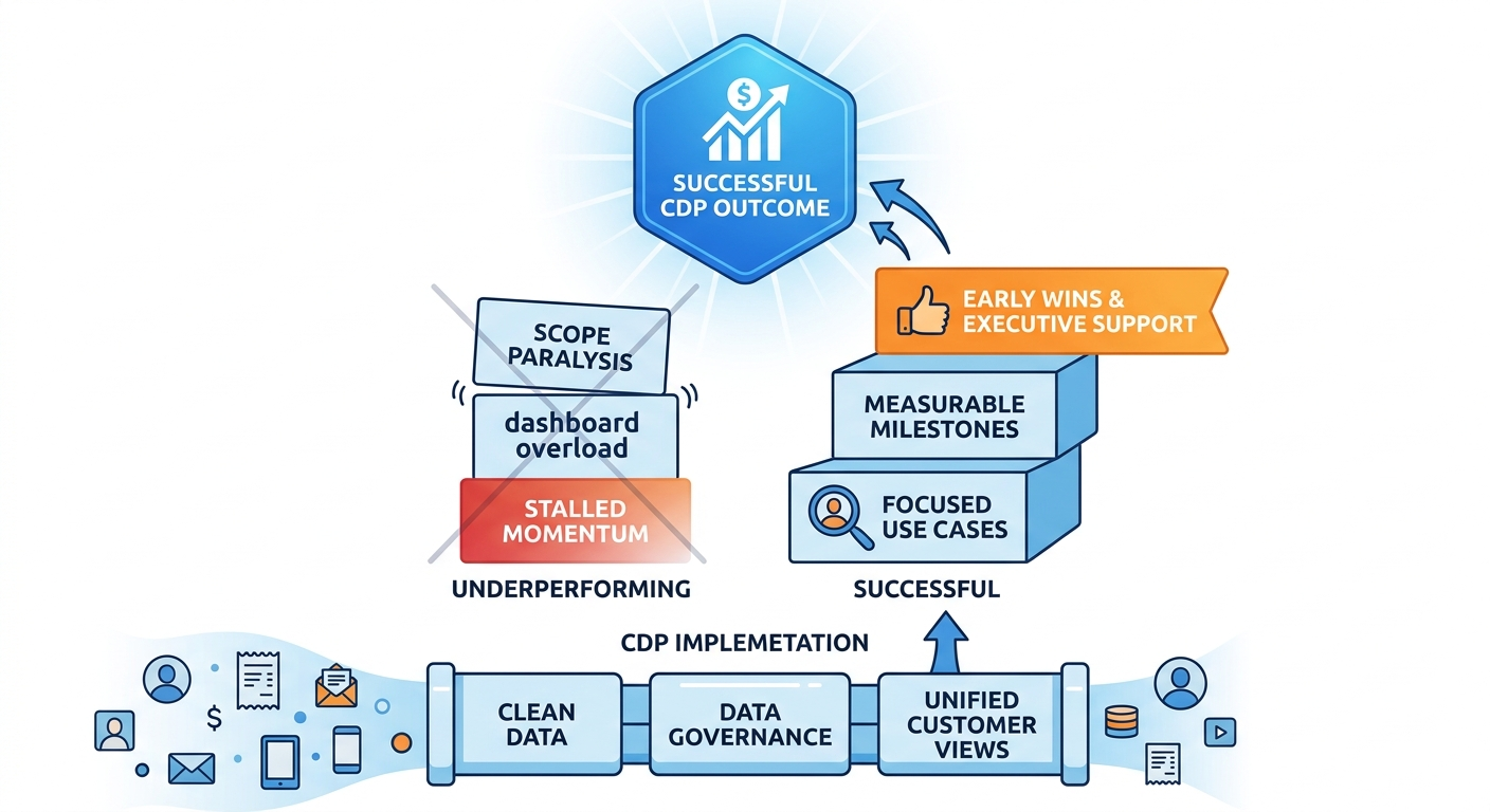 Why Most CDP Implementations Fail to Reach Their Potential